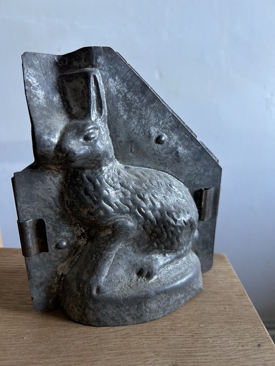 Teglie da forno: Alte Schokoladenform Hase – Usato da Niederwil SO venduto da Hummeln_im_Hintern