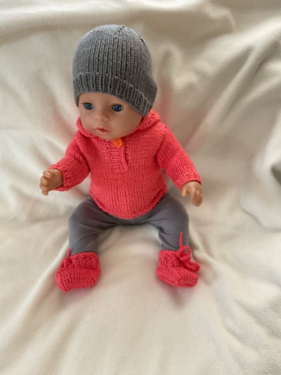 Puppen: Garnitur Baby Born 43 cm – Neu (gemäss Beschreibung) aus Roggwil TG von Strick-Fee 3