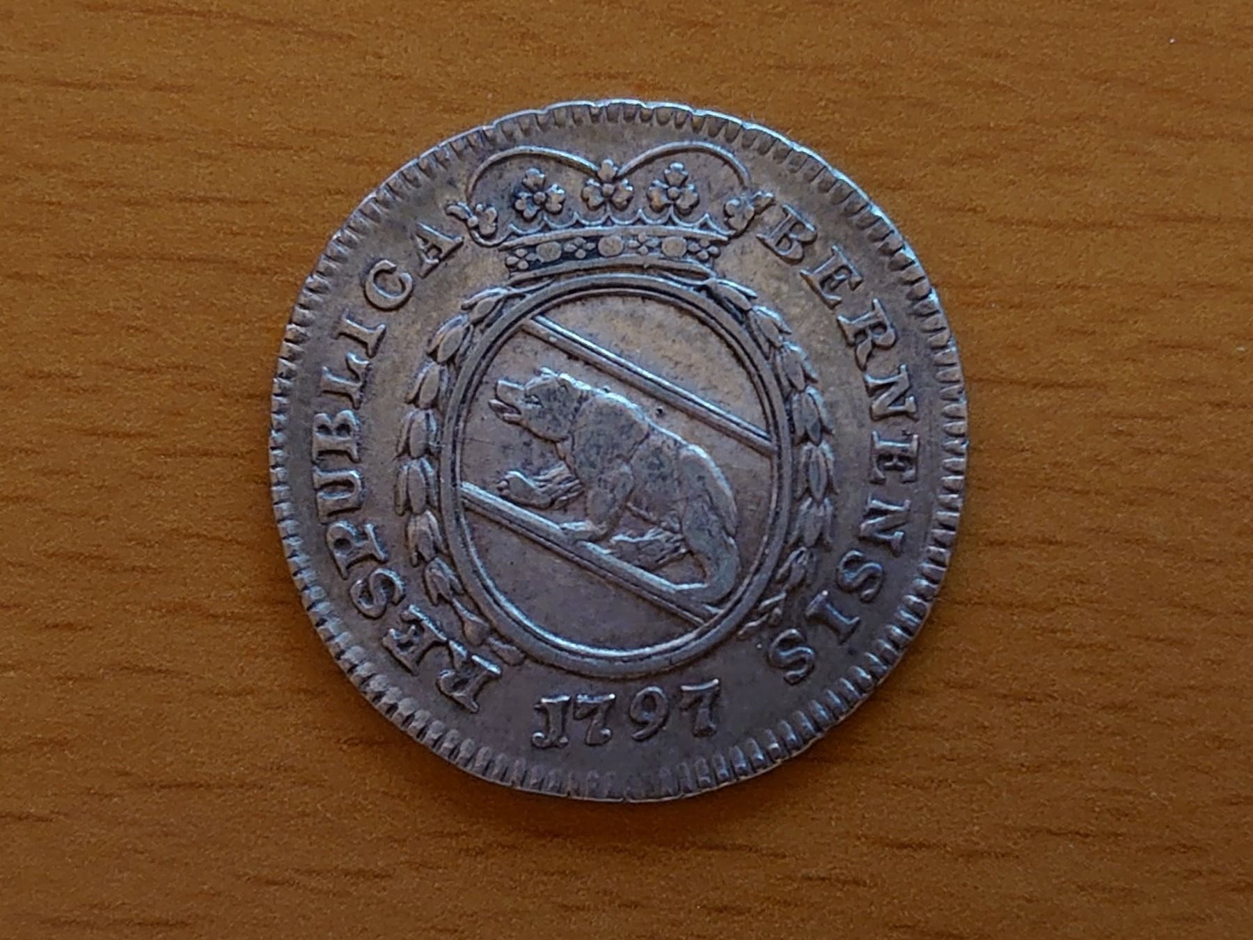 Tutti le monete: Bern 1/4 Thaler 1797 ***TOP*** – Usato da Pfungen venduto da Aguti77 1