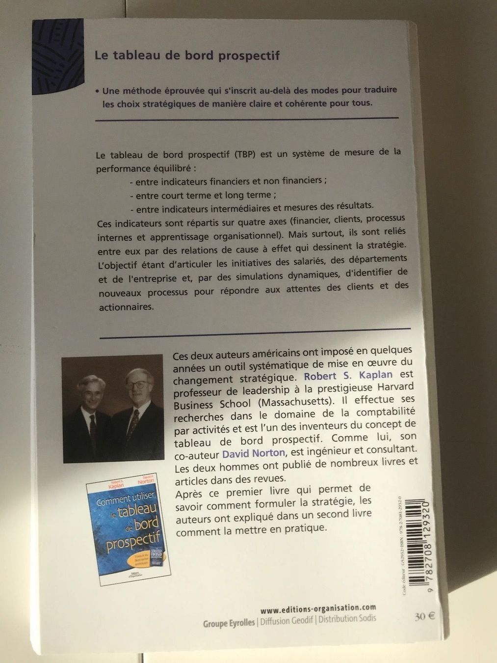 Libri: Livre Le tableau de bord prospectif – Usato da Biel/Bienne venduto da granitod 1