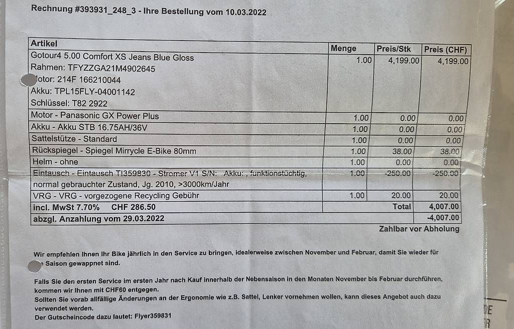 Flyer Velos: Flyer Elektrovelo – Gebraucht aus Luzern von ginese 2