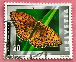 Nr.1062 Grosser Permutterfalter Schmetterlinge GESTEMPELT 