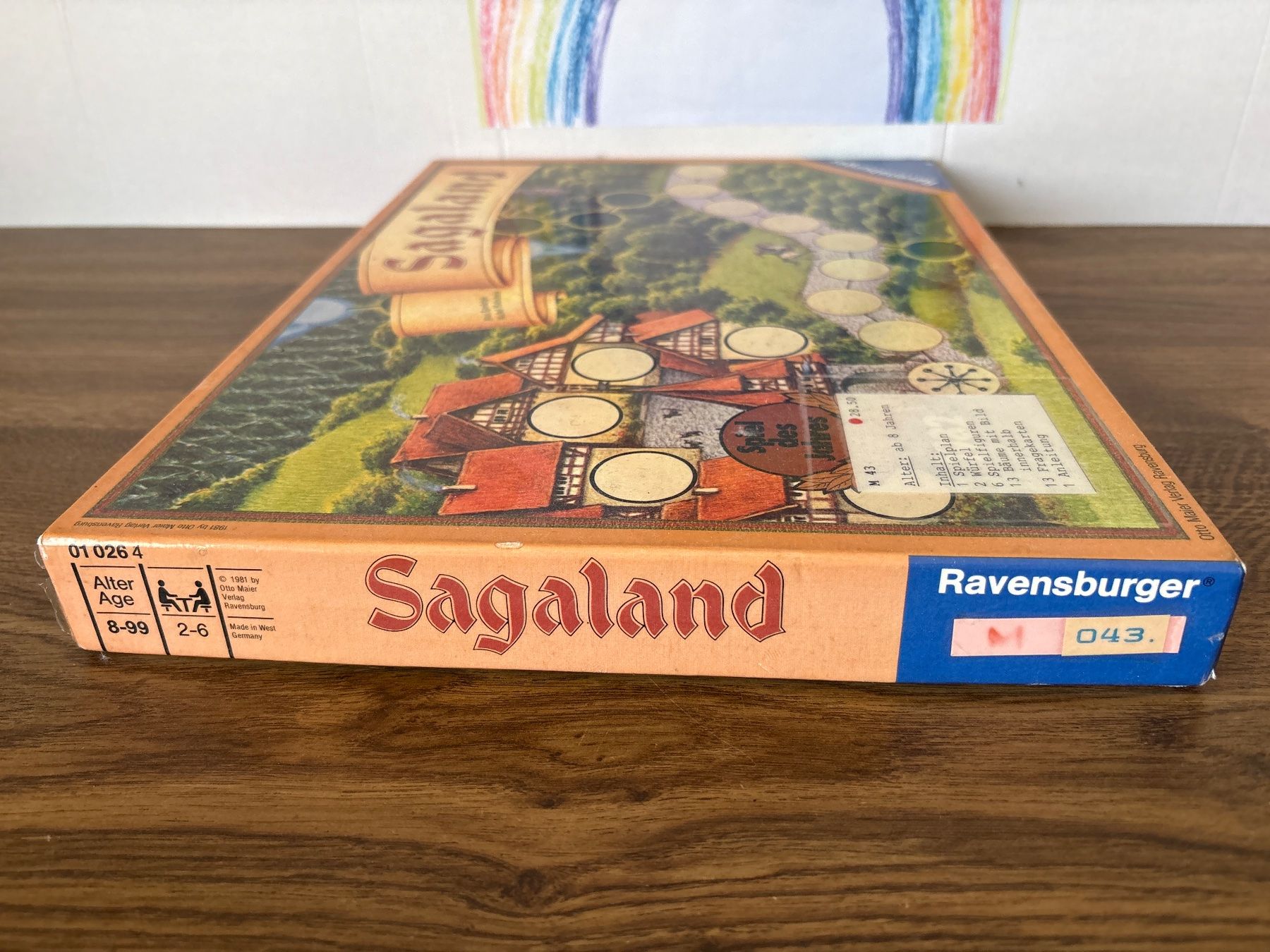 Ravensburger Giochi: Sagaland - Spiel von Ravensburger - 1981 – Usato da Andwil SG venduto da Rainboli 1