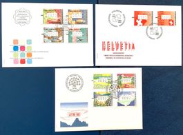 Schweiz 1996- 2001-02 - FDC -ATM