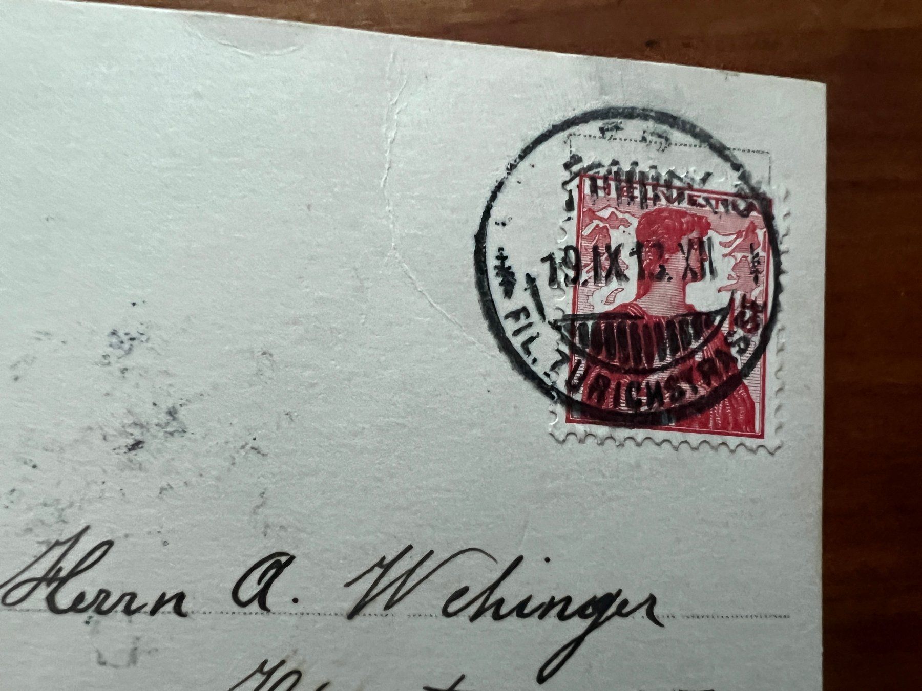Cartoline postali: AK  1913 Luzern  (G2759) – Usato da Hinwil venduto da Sidi4 1
