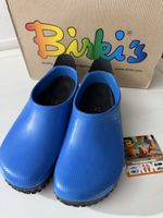 Sabots Birki's bleu taille 38  état neuf