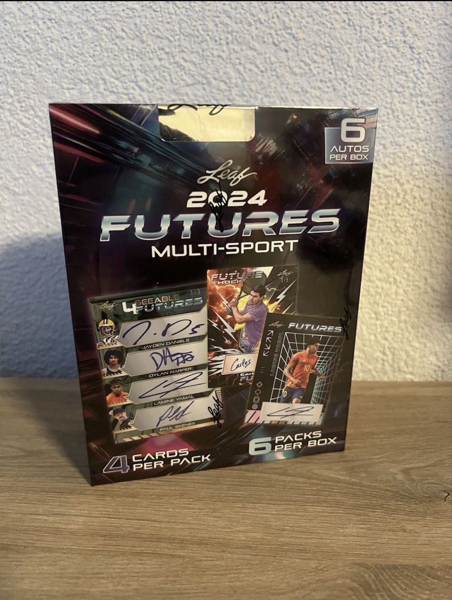 Carte collezionabili: Leaf 2024 Future Multisport Hobbybox – Nuovo e nell'imballaggio originale da Neerach venduto da Topps_Sportcards_ZH