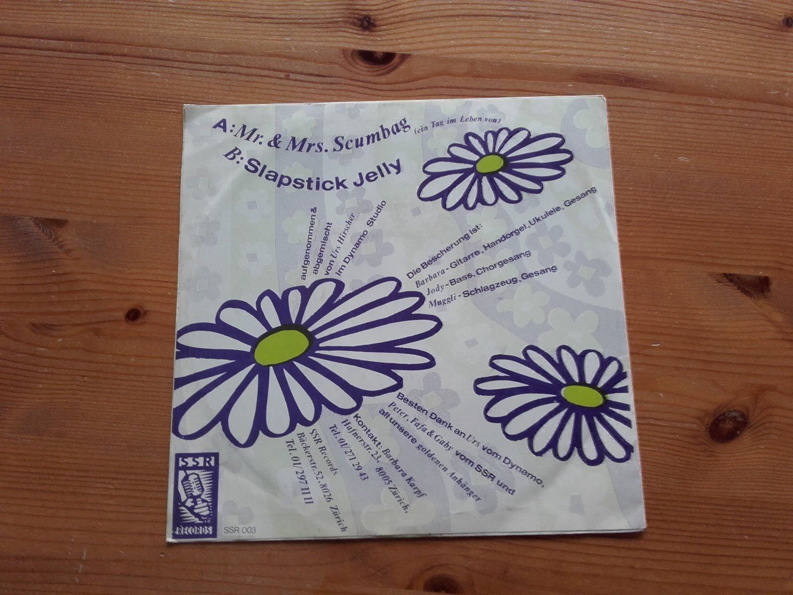 Dischi in vinile: Die Bescherung "Mr. & Mrs Scumbag" CH 45 – Usato da Sempach venduto da Allmusic 1