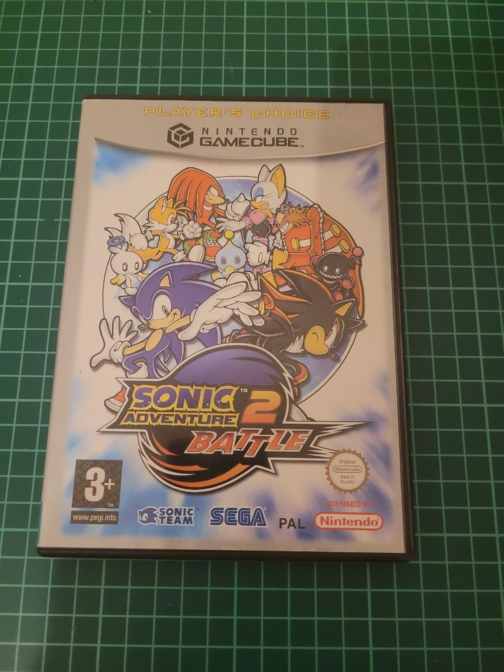 Sega Spiele: Sonic Adventure 2 Battle - Nintendo GameCube, PAL – Gebraucht aus Meyrin von Retro-GZ