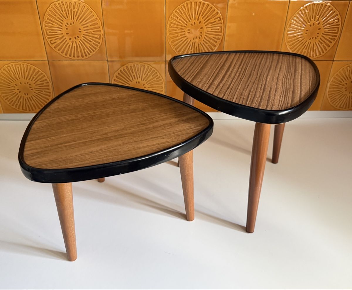 Sgabelli: Blumenhocker Duo vintage – Usato da Gerlafingen venduto da sternrose