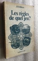 Les Règles de Quel Jeu? Billeter Auteur Suisse Editions Noir