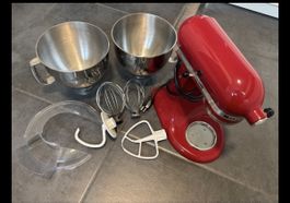 Kitchenaid Maschine mit viel Zubehör