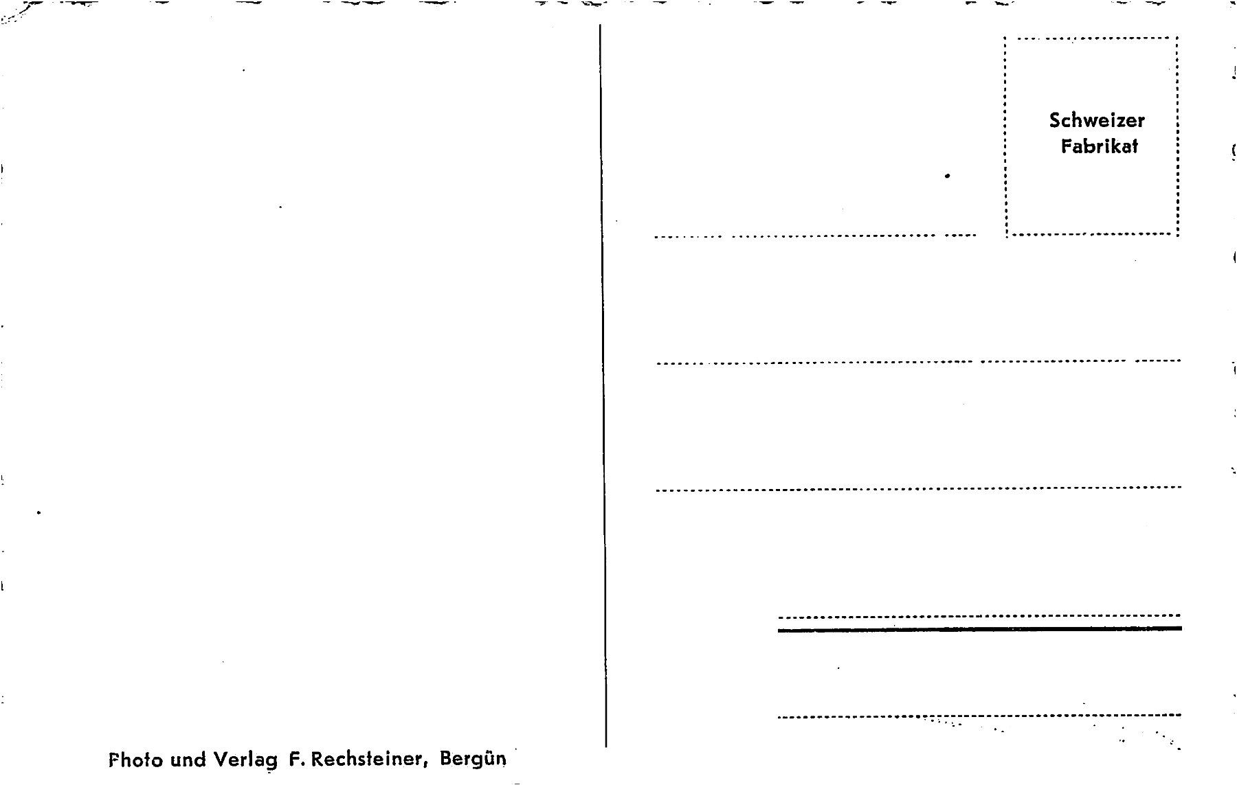 Cartoline postali: Weissenstein an der Albulastrasse – Usato da Ottikon b.Kemptth. venduto da Neptun1974 1