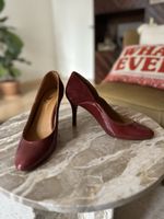 Bobbies Pumps weinrot
