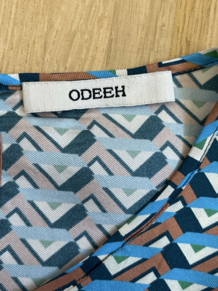 Odeeh Blusen: Langarmbluse ODEEH Grösse 38 Seide bunt – Gebraucht aus Zürich von Kleanthy 2
