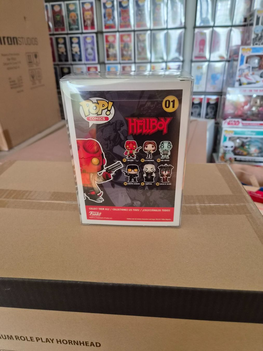 Funko Statuette: Funko Pop! Hellboy #01 Chase Limited Edition – Nuovo e nell'imballaggio originale da Sisseln AG venduto da schenk-figuren 2