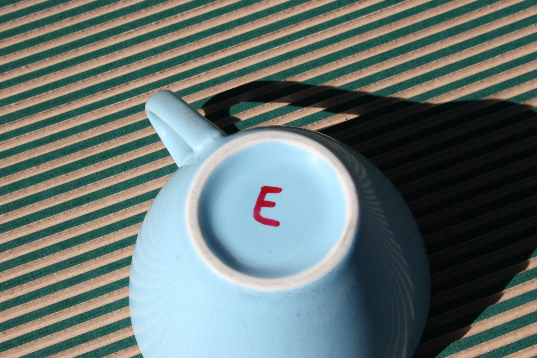 Rössler Tassen: RÖSSLER TASSE HELLBLAU – Gebraucht aus Wauwil von Pneuedy 6