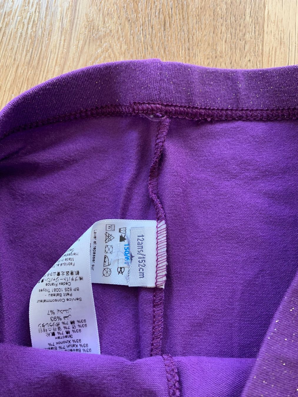 Petit Bateau Pantaloni: Short cycliste à paillette petit bateau – Nuovo (secondo la descrizione) da Genève venduto da rez_c6c6 2