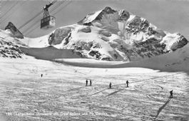 Luftseibahn Cabinovia Gondelbahn Pia Bernina