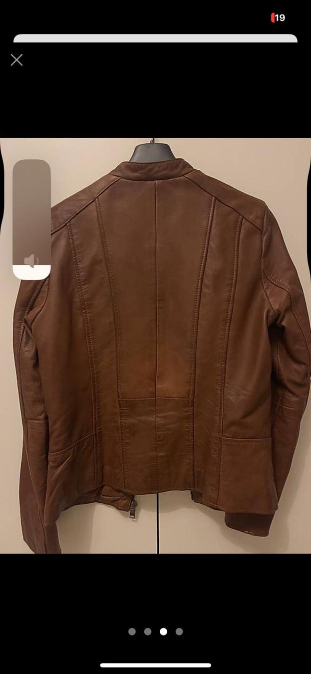 Lee Giacche: Lee Cooper Brown Leather Jacket - Small - Perfect Autumn! – Nuovo (secondo la descrizione) da Zürich venduto da bos_fh75 1