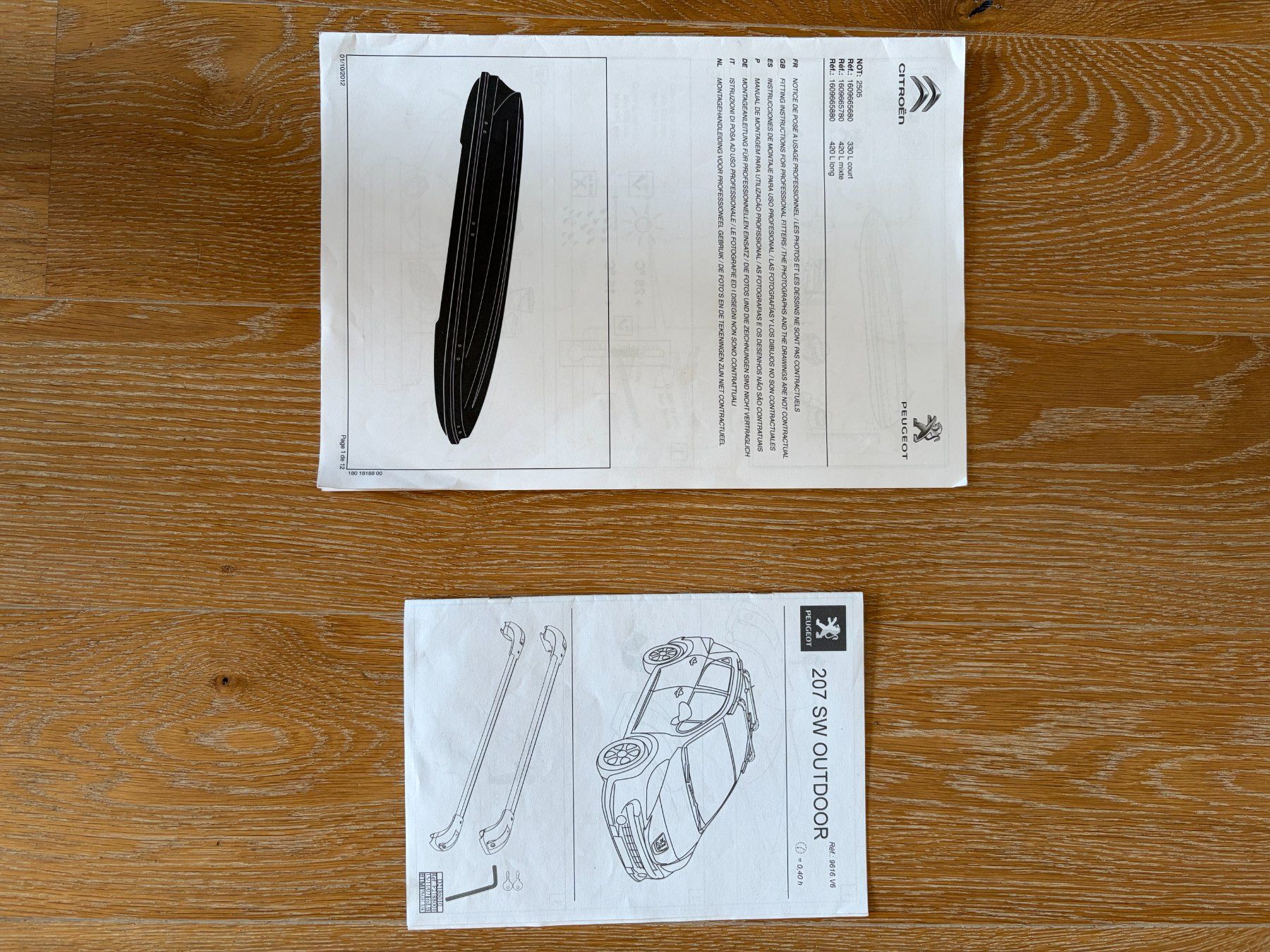 Thule Box da tetto: Dachbox Thule 420L – Usato da Hochdorf venduto da silol 4