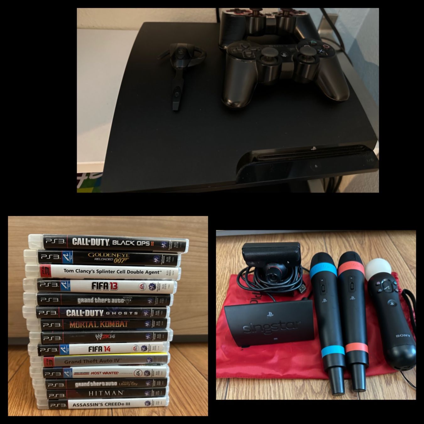 Sony Consoles: Ps3 slim mit Zubehör – D'occasion à Niederglatt ZH par iva_76kg