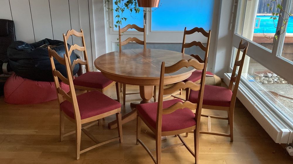 Rundtisch mit Stühlen Kaufen auf Ricardo