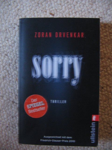 Libri: Sorry Zoran Drvenkar – Usato da Reitnau venduto da Bab0