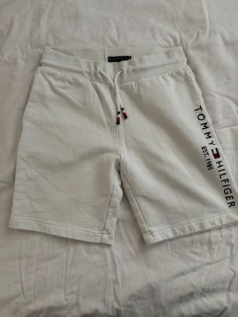 Tommy Hilfiger Kinder Shorts Weiss, Gr. 152, Sommer