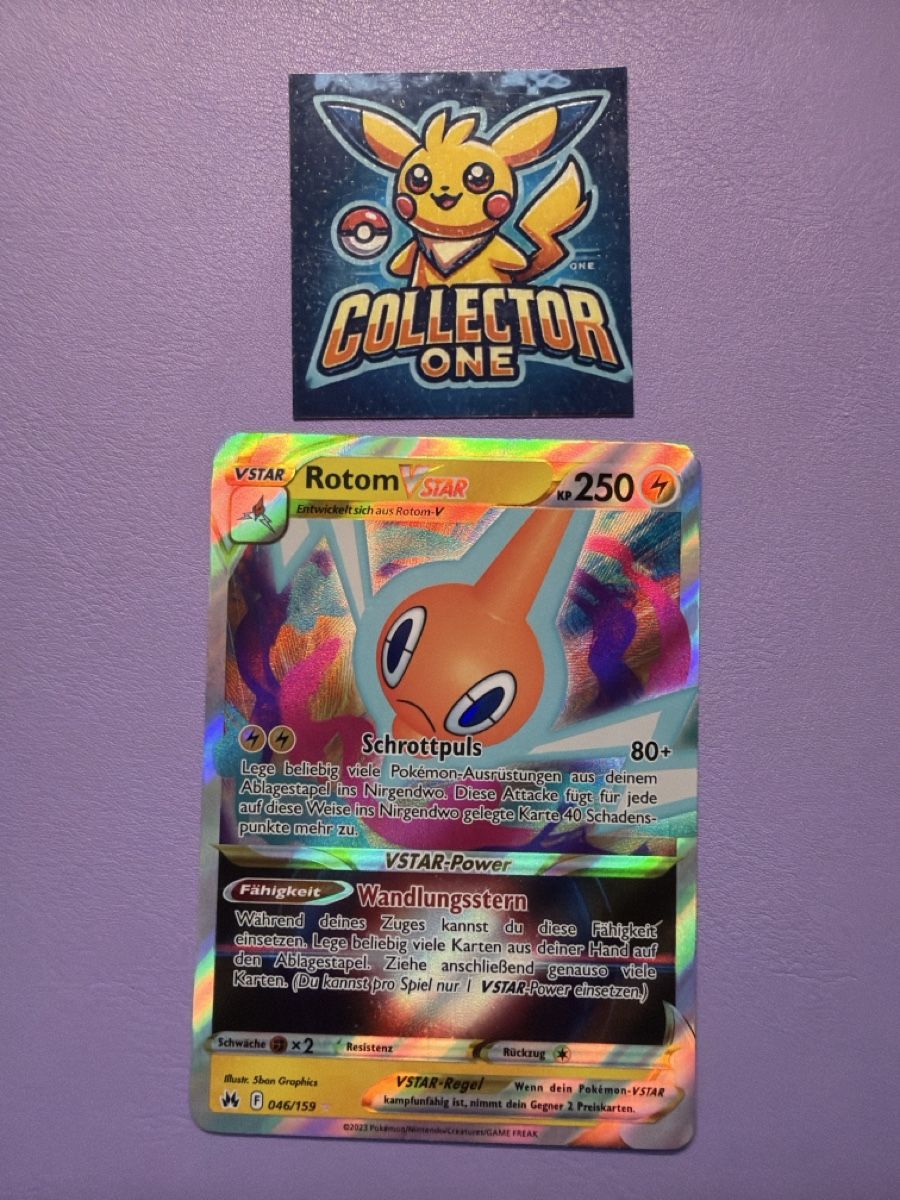 Pokémon Carte collezionabili: Pokemon Rotom VSTAR Rare Fullart – Usato da Lommiswil venduto da CollectorOne