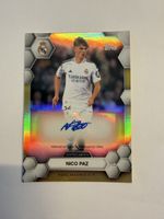 Topps Nico Paz Real Madrid Autogramm Karte 2024/25