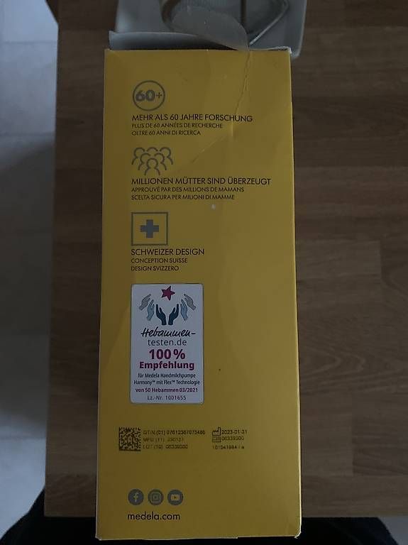 Medela Accessori per l’allattamento: Medela Harmony Handmilchpumpe – Usato da Allschwil venduto da Sebastian2019 3