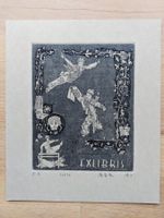Exlibris Jinhua Chen - Original Radierung signiert