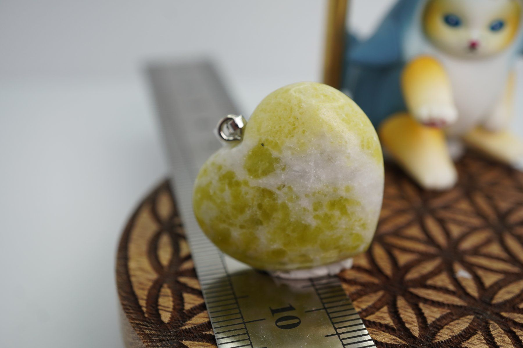 Minerali & Pietre curative: Lizardith     Herz  Anhänger   Edel     ab 1.-  Räumung – Nuovo e nell'imballaggio originale da Eschenbach SG venduto da topstone 4