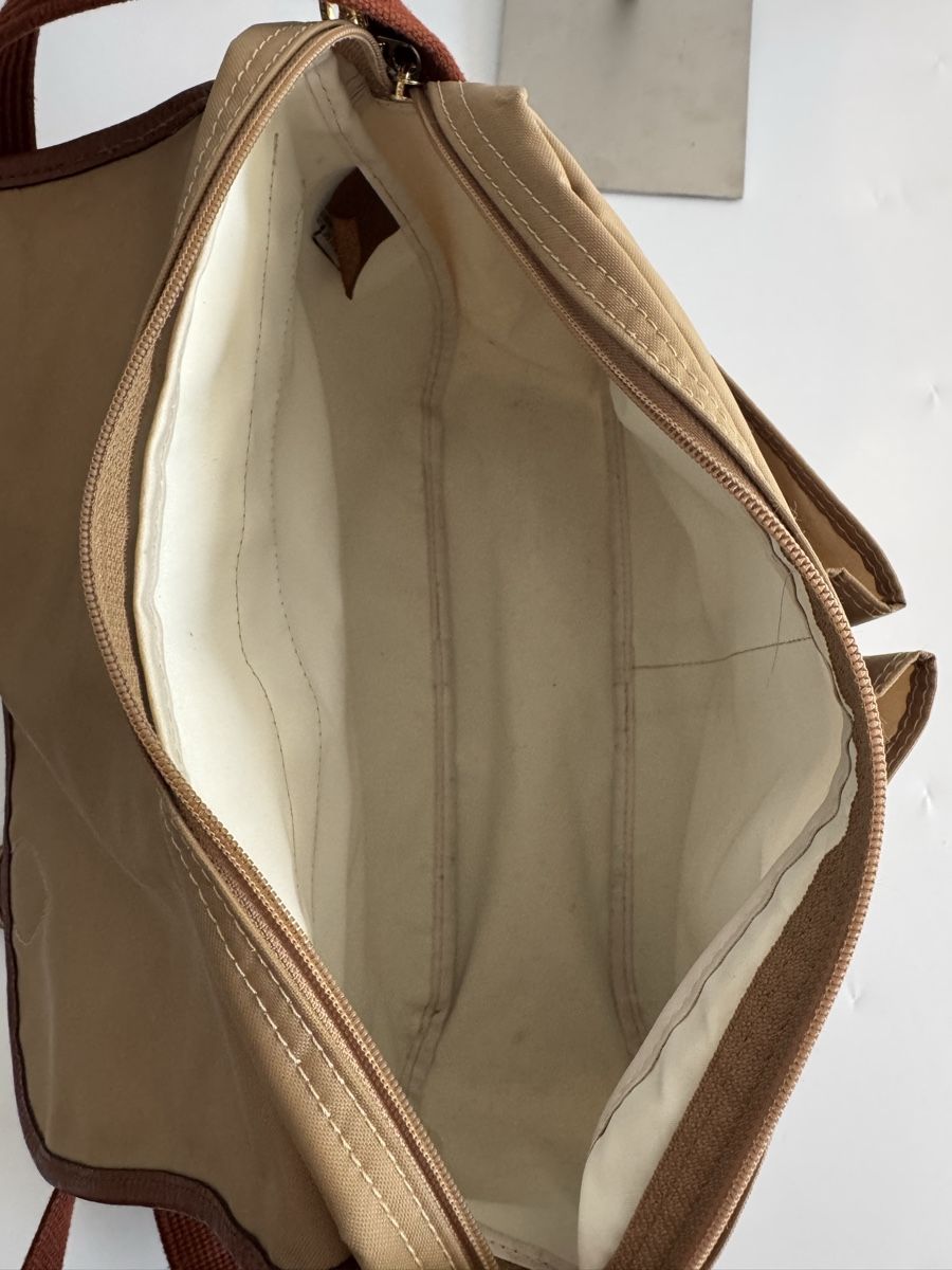 Longchamp Borse da donna: Original Longchamp Besace Beige  – Usato da Vionnaz venduto da b_f_d_r_g 4