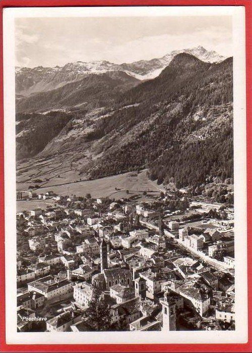 Cartoline postali: POSCHIAVO, GROSSFORMAT – Usato da Grüningen venduto da Kartenlaube