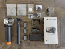 DJI Osmo Action 4 Adventure Combo inkl. Zubehör