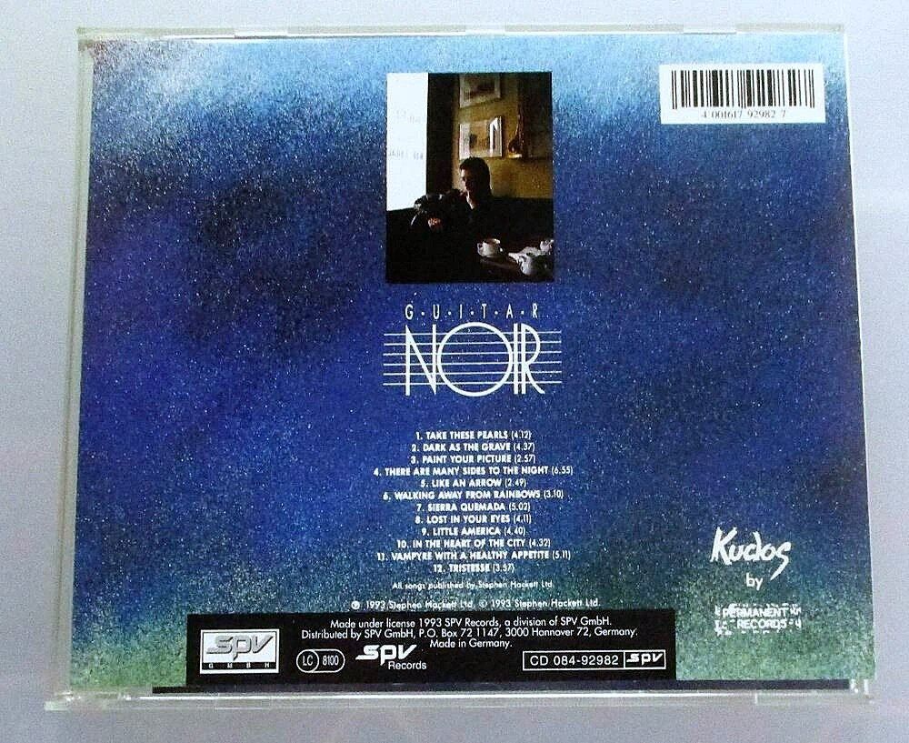 CD: STEVE HACKETT (GENESIS) - Guitar Noir – Usato da Wattwil venduto da Muriel11 1