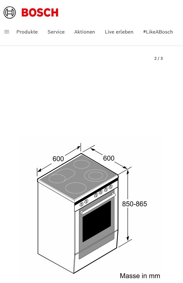 Cucine: Glaskeramik-Elektroherd BOSCH – Usato da Biel/Bienne venduto da Zbindi 5