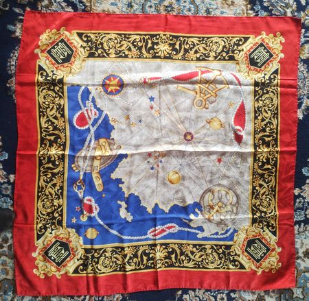 Seiden Tuch Foulard made in Italie Top