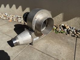 Radialventilator KEMO Edelstahl Gebläse neuwertig