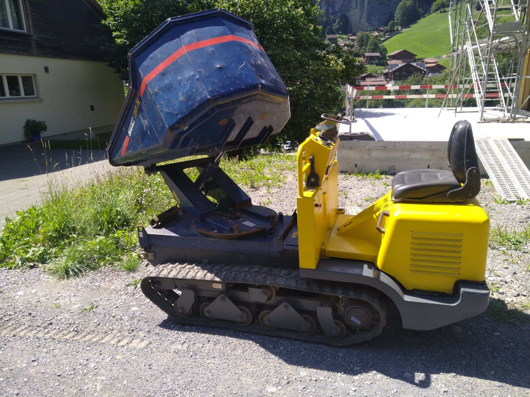 Hutter Tutte le macchine: Raupendumper hucki 150 – Usato da Lauterbrunnen venduto da stasim95 1