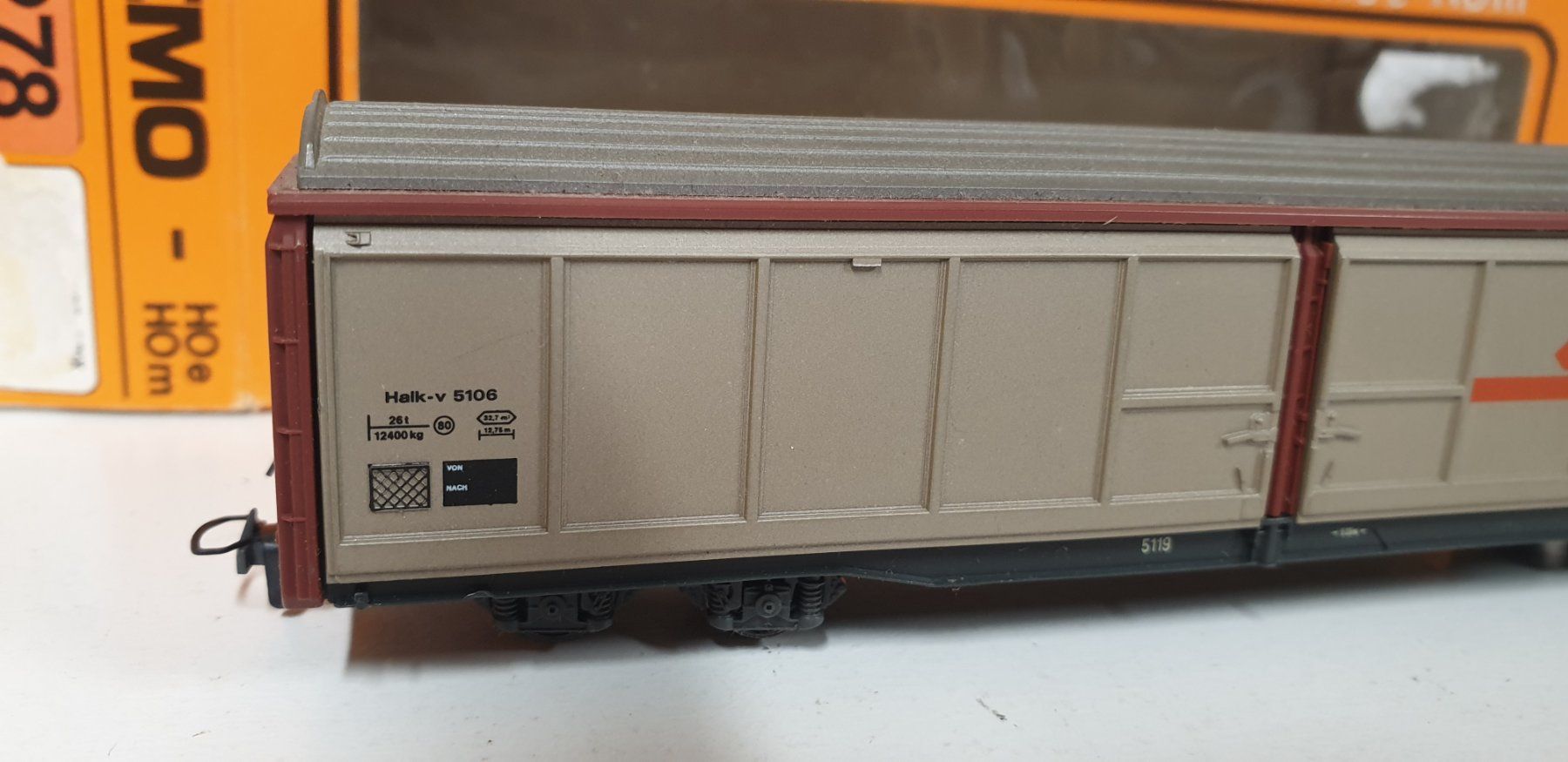 Bemo Modellini di ferrovie: Bemo RhB Schiebewandwagen – Usato da Geroldswil venduto da TopTrain54 7