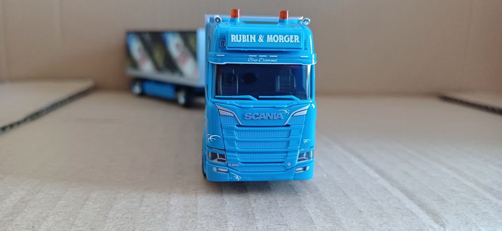 Herpa Scania CR 20 ND bianco Modellino