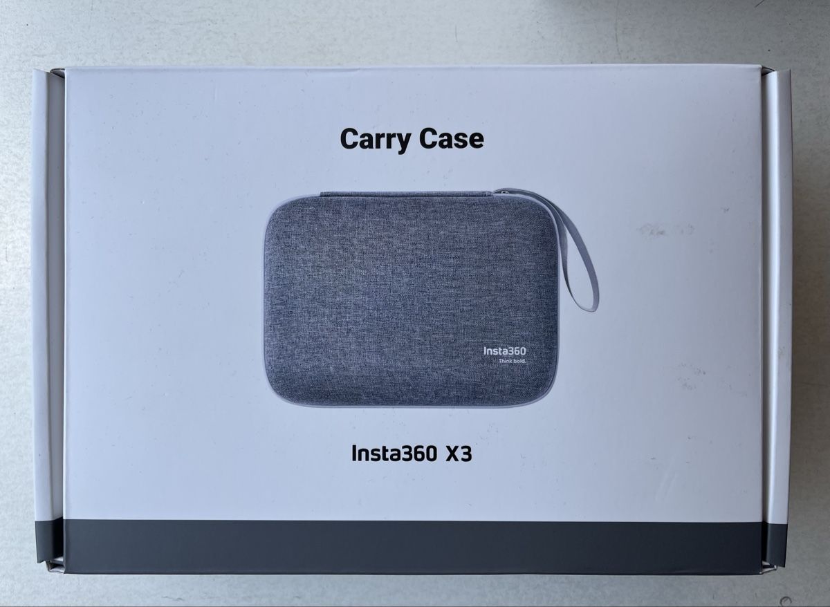 Insta360 Sonstiges Zubehör: Insta360 X3 Carry Case neu und originalverpackt – Neu und originalverpackt aus Hochdorf von Jasminurschel