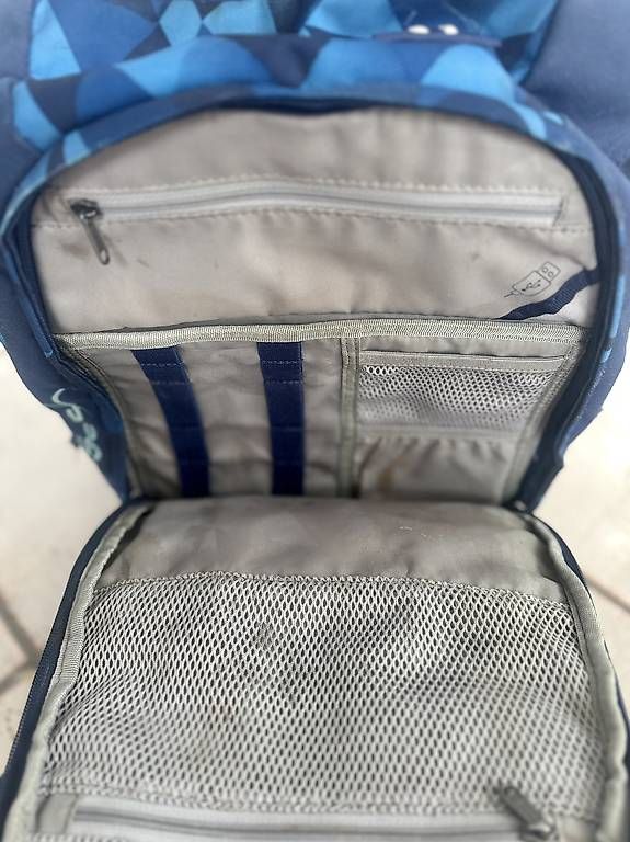 Zaini: Satch Schulrucksack blue triangel  – Usato da Gockhausen venduto da saskia.zh 3