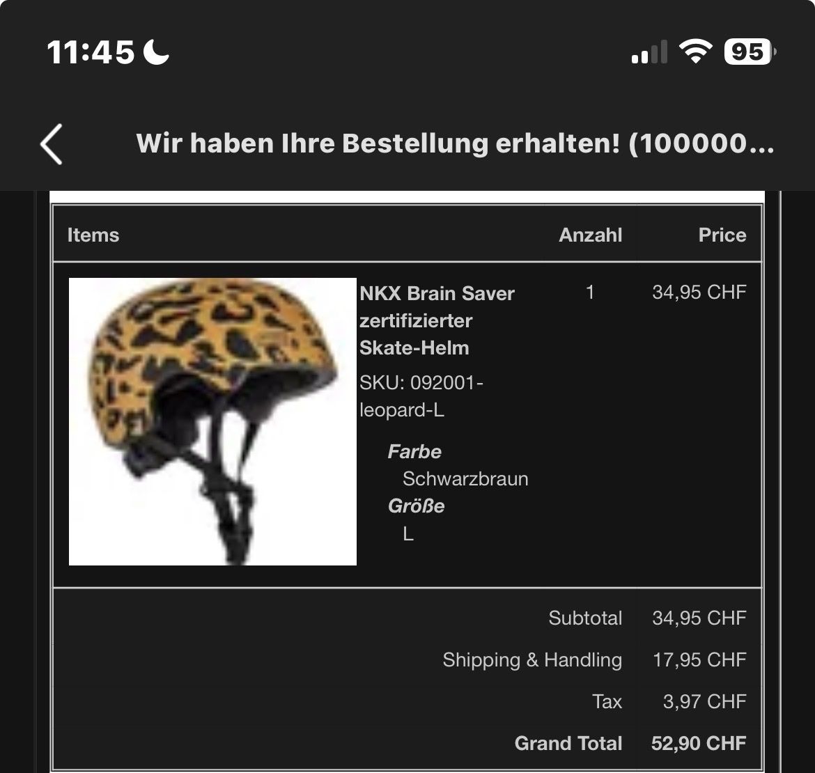 Caschi: NKX Skate Helm Leo – Usato da Zürich venduto da hartmann.r 2