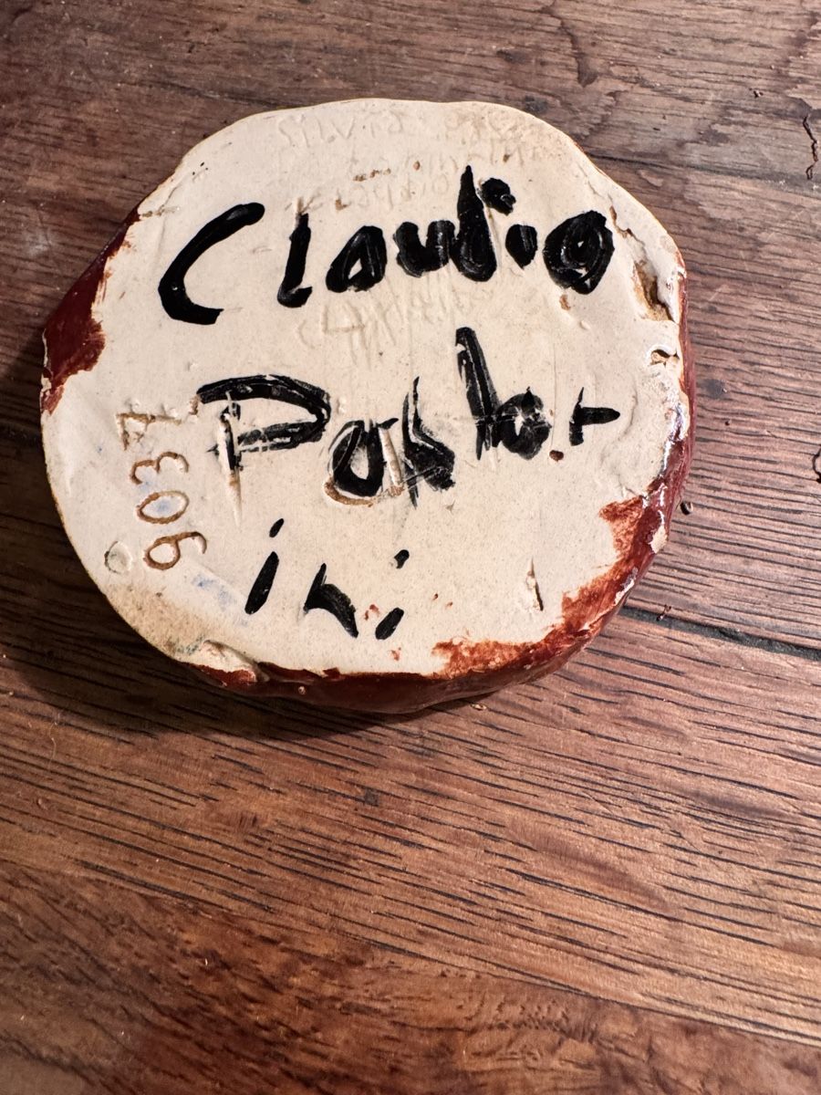 Aschenbecher: Original Claudio Pulli Studiokeramik Aschenbecher fli – Gebraucht aus Küttigen von Melisch1000 1