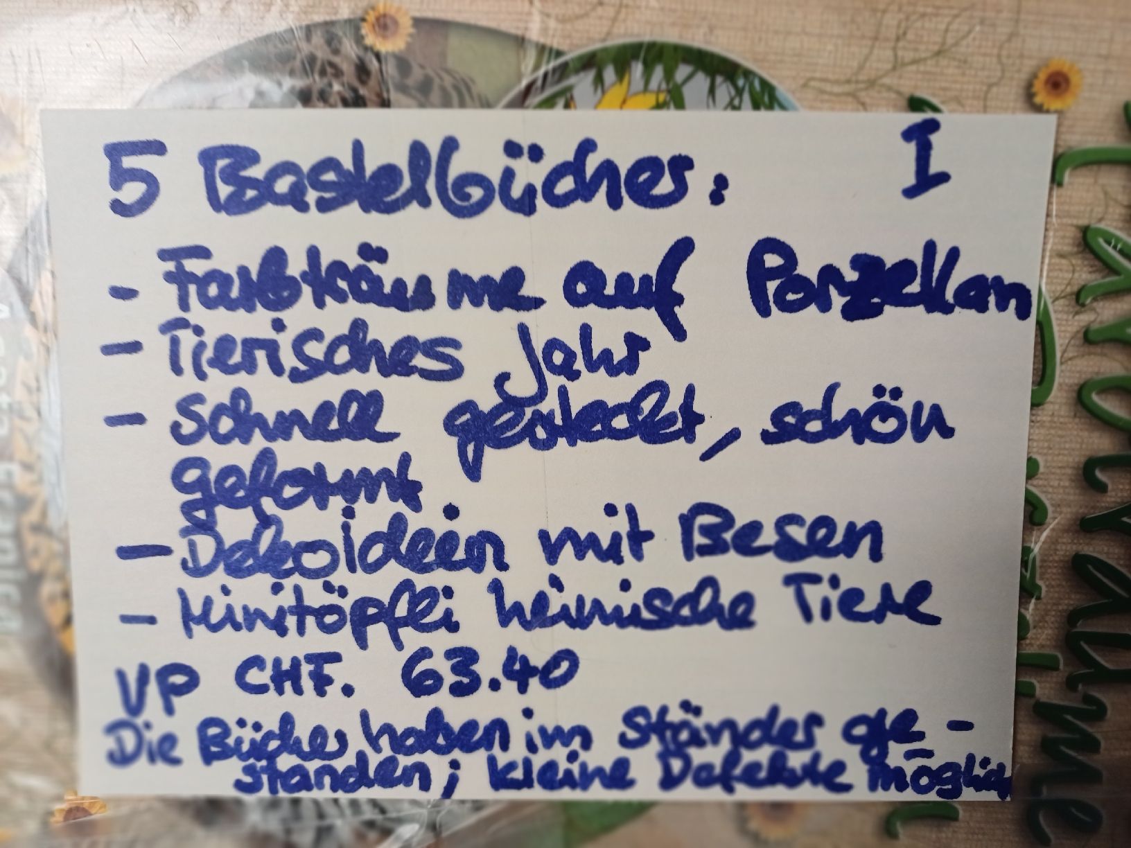 Bücher: 5 Bastelbücher   I – Gebraucht aus Gächliwil von lesidees 9