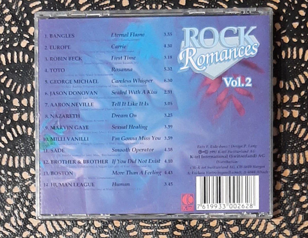 CD: Rock Romances, Pop Rock Compilation 1991 – Usato da Schönenberg TG venduto da breiti12 1